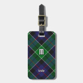 Clan Leslie Hunting Tartan Bagagelabel (Voorkant verticaal)