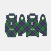 Clan Leslie Hunting Tartan Bedankdoosjes (Uitgevouwen)
