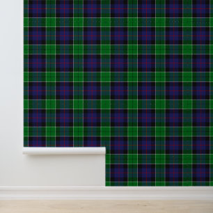 Clan Leslie Hunting Tartan Behang