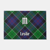 Clan Leslie Hunting Tartan Deurmat (Voorkant)