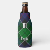 Clan Leslie Hunting Tartan Flesjeskoeler (Fles Voorkant)