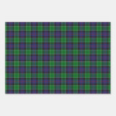 Clan Leslie Hunting Tartan Inpakpapier Vel (Voorkant)