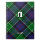 Clan Leslie Hunting Tartan Notitieboek (Voorkant)