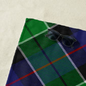 Clan Leslie Hunting Tartan Strandlaken (In situ)