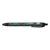 Clan Leslie Hunting Tartan Zwarte Inkt Pen (Bodem)