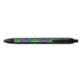 Clan Leslie Hunting Tartan Zwarte Inkt Pen (Achterkant)