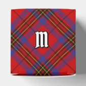 Clan Leslie Red Tartan Bedankdoosjes (Bovenkant)
