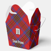 Clan Leslie Red Tartan Bedankdoosjes (Geopend)
