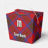 Clan Leslie Red Tartan Bedankdoosjes (Achterkant)