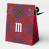 Clan Leslie Red Tartan Bedankdoosjes (Achterkant)