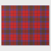 Clan Leslie Red Tartan Cadeaupapier (Vlak)