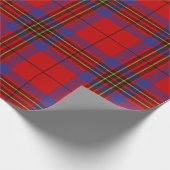 Clan Leslie Red Tartan Cadeaupapier (Hoek)