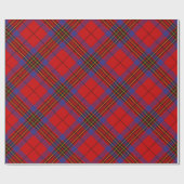 Clan Leslie Red Tartan Cadeaupapier (Vlak)