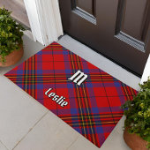Clan Leslie Red Tartan Deurmat
