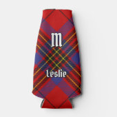 Clan Leslie Red Tartan Flesjeskoeler (Voorkant)