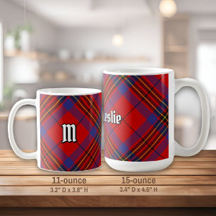 Clan Leslie Red Tartan Koffiemok