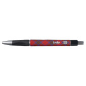 Clan Leslie Red Tartan Pen (Voorkant)