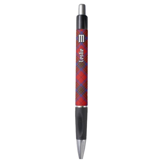 Clan Leslie Red Tartan Pen (Voorkant Verticaal)