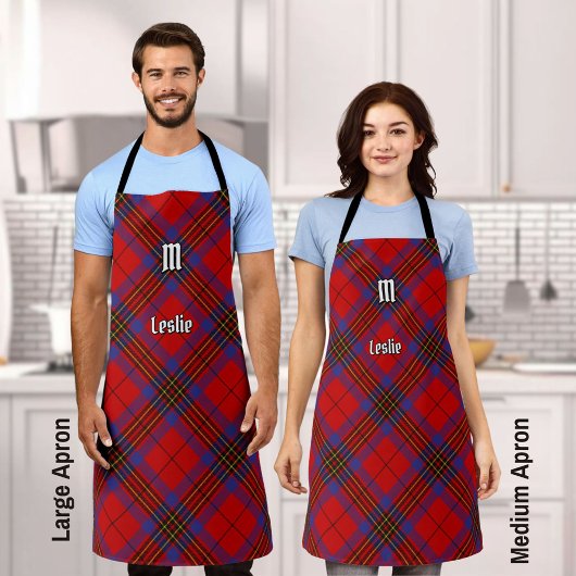 Clan Leslie Red Tartan Schort