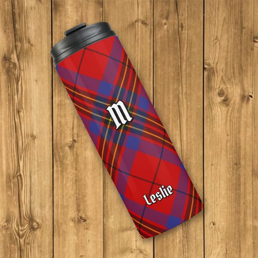 Clan Leslie Red Tartan Thermosbeker