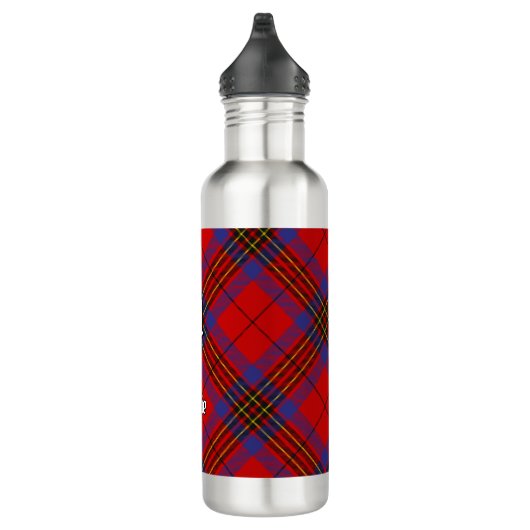 Clan Leslie Red Tartan Waterfles (Rechts)