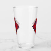 Clan Leslie Rode Tartan Glas (Links)