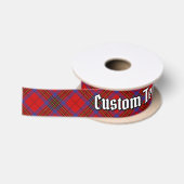 Clan Leslie Rode Tartan Satijnen Lint (Spoel)