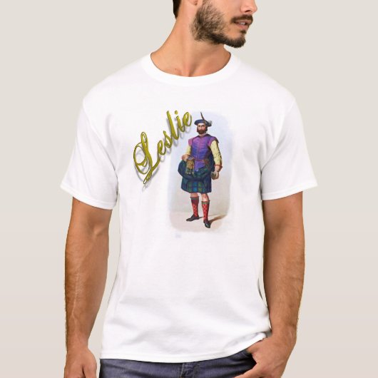 Clan Leslie Schots Droom Shirt (Voorkant)
