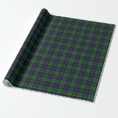 Clan Leslie Scottish Hunting Tartan Cadeaupapier (Uitgerold)
