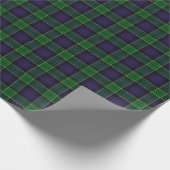 Clan Leslie Scottish Hunting Tartan Cadeaupapier (Hoek)