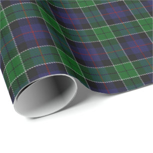 Clan Leslie Scottish Hunting Tartan Cadeaupapier