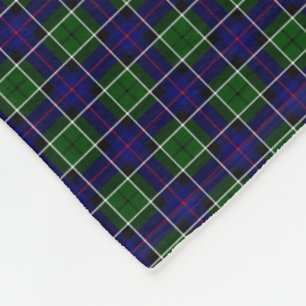 Clan Leslie Tartan Fleece Deken