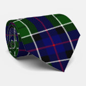 Clan Leslie Tartan Stropdas (Opgerold)