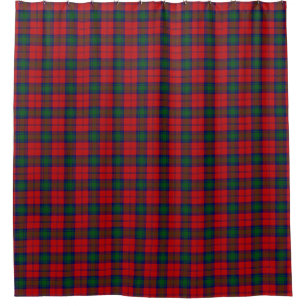 Clan Lindsay Lindsey Scottish Heritage Tartan Douchegordijn