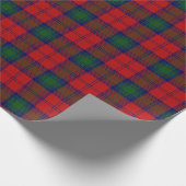Clan Lindsay Lindsey Scottish Tartan Cadeaupapier (Hoek)