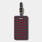 Clan Lindsay Tartan Bagagelabel (Voorkant verticaal)