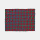 Clan Lindsay Tartan Fleece Deken (Voorkant (Horizontaal))