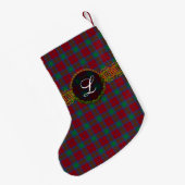 Clan Lindsay Tartan Kleine Kerstsok (Achterkant (Hangend))