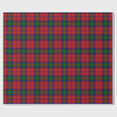 Clan Lindsay Tartan Pset Scottish Kilt Pattern Cadeaupapier (Vlak)