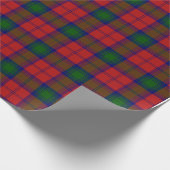 Clan Lindsay Tartan Pset Scottish Kilt Pattern Cadeaupapier (Hoek)
