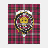 Clan Little Tartan Pset Fleece Deken (Voorkant)