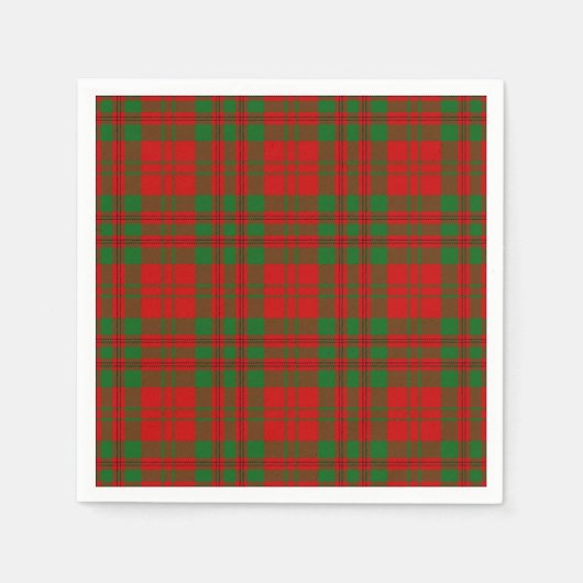 Clan Livingstone Tartan Servet (Voorkant)