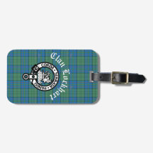 Clan Lockhart Crest Badge & Tartan
