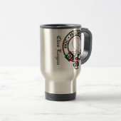 Clan Logan Crest Badge Reisbeker (Voorkant rechts)