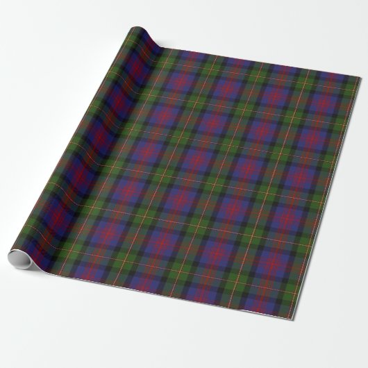 Clan Logan Scottish Tartan Cadeaupapier (Uitgerold)