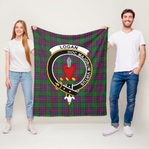 Clan Logan Tartan Schotlandse ruit Fleece Deken