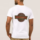 Clan Lumsden Crest en Targe T-shirt (Achterkant)