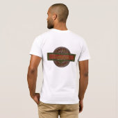 Clan Lumsden Crest en Targe T-shirt (Achterkant volledig)