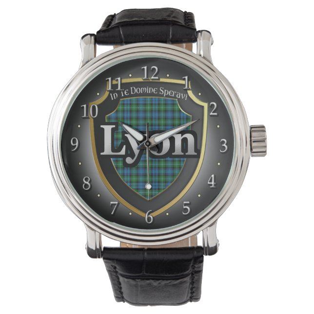 Clan Lyon Schotland viering horloge (Voorkant)