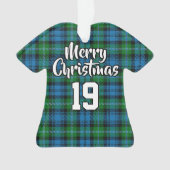 Clan Lyon Tartan Kersttrui Ornament (voorkant)